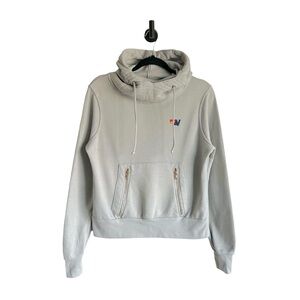Aviator Nation Ninja Hoodie Light Grey Womens XS